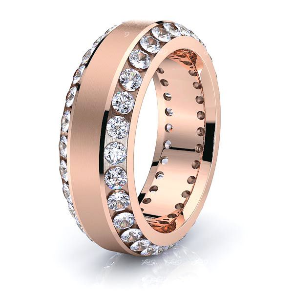 Alice Mens Diamond Wedding Ring