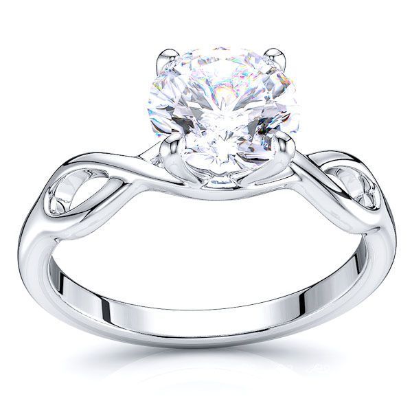 New York Infinity Solitaire Engagement Ring