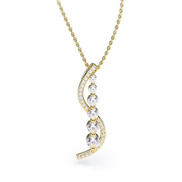 Savina Diamond Journey Pendant