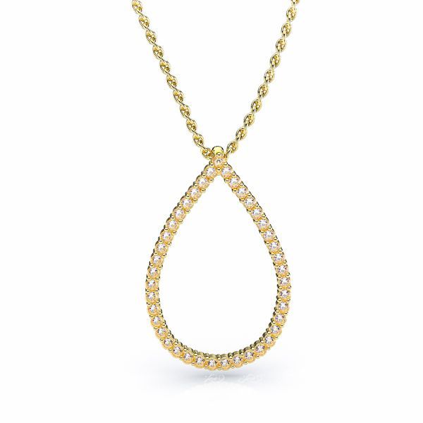 Rosella Diamond Drop Pendant