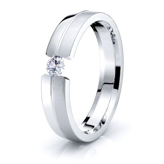 Snow Women Diamond Wedding Ring