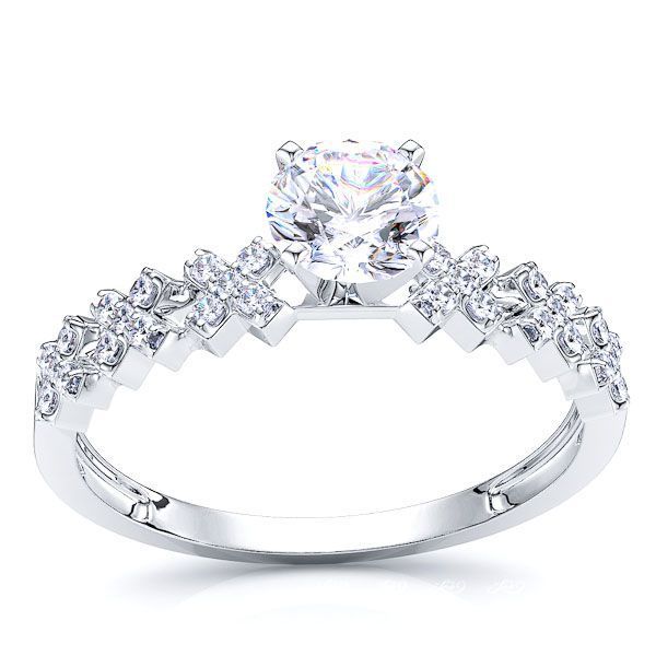 Delaware Fancy Engagement Ring 