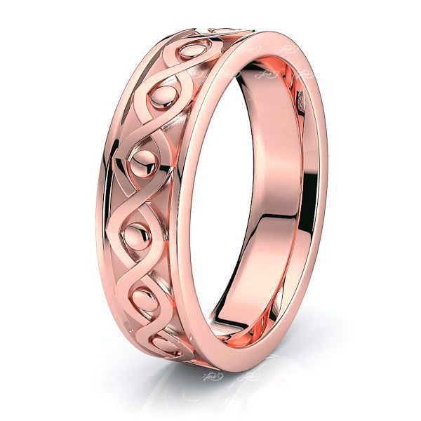 Emer Celtic Knot Women Wedding Ring