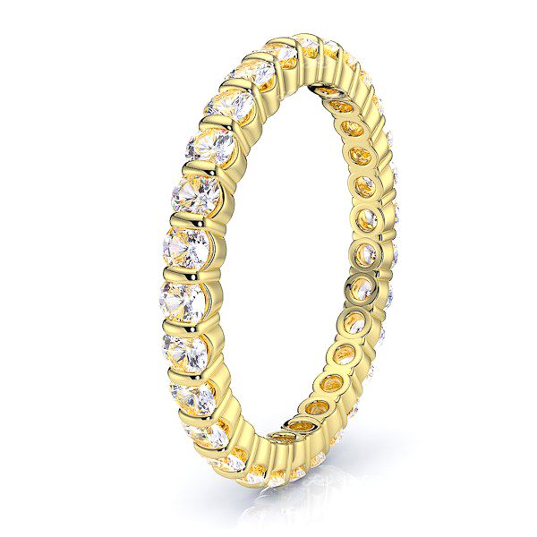 Iris Diamond Women Eternity Ring