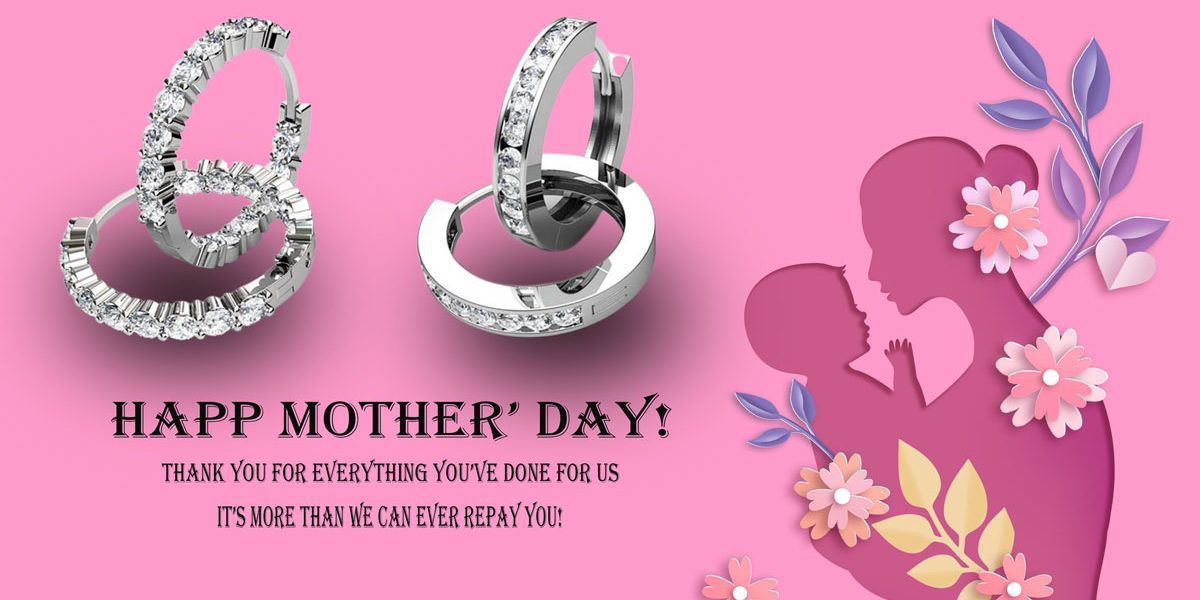 Delight Your Mom With Classy Diamond Earrings on Mothers Day