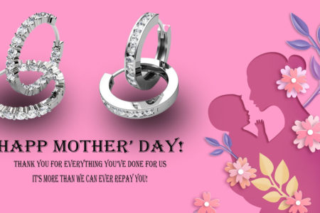 Delight Your Mom With Classy Diamond Earrings on Mothers Day