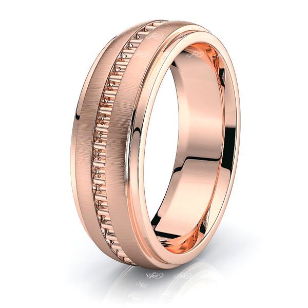 Christian Mens Hand Braided Wedding Band