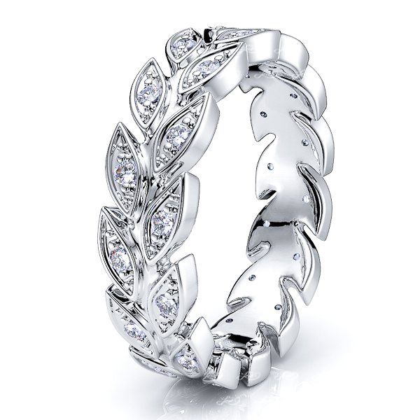 Halcyon Diamond Women Eternity Wedding Band