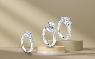 Halo Diamond Rings The Most Popular Style Of Engagement Ring