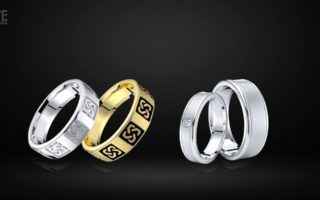 His and Hers Wedding Band Sets Symbolizing Eternal Love and Unity