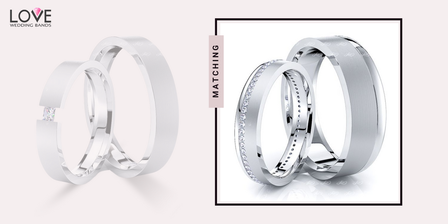 Are Matching Wedding Bands Still in Style?