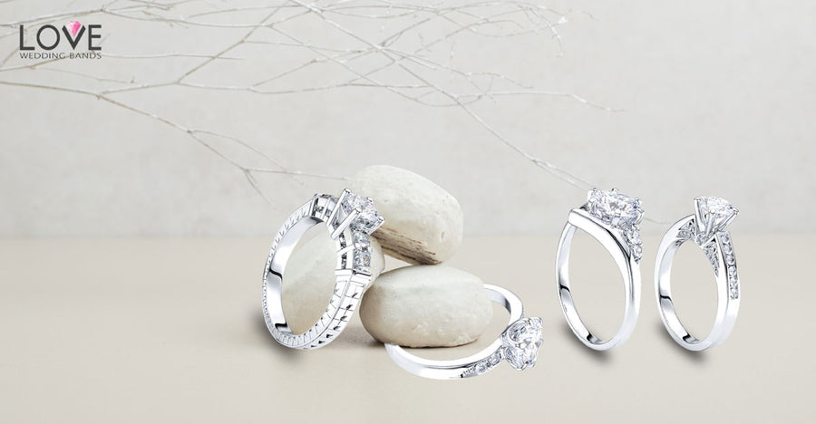 The History of Sidestone Diamond Engagement Rings: A look at the origins and evolution of this style
