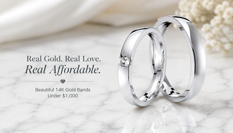 Is $1,000 Enough for Two Wedding Bands? What You Can Actually Get
