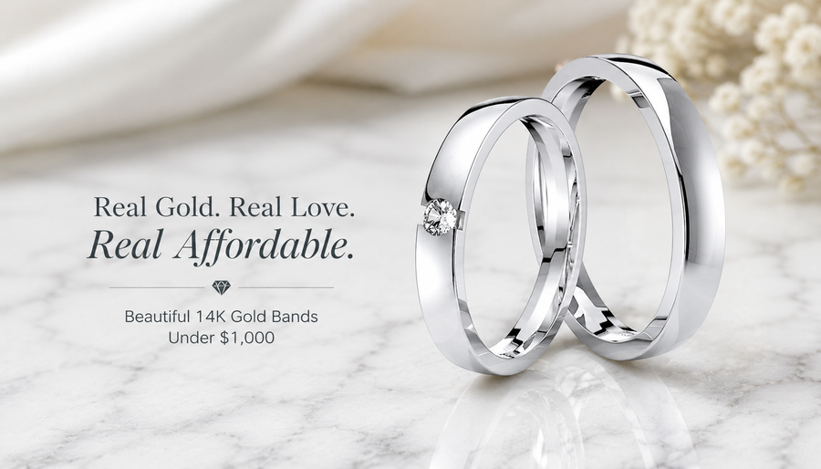 Is $1,000 Enough for Two Wedding Bands? What You Can Actually Get