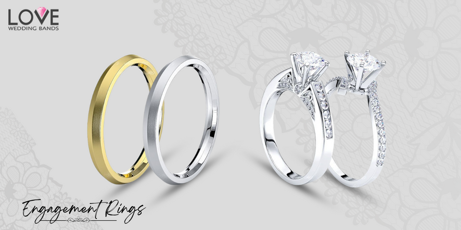 The Beauty of Knife Edge Engagement Rings