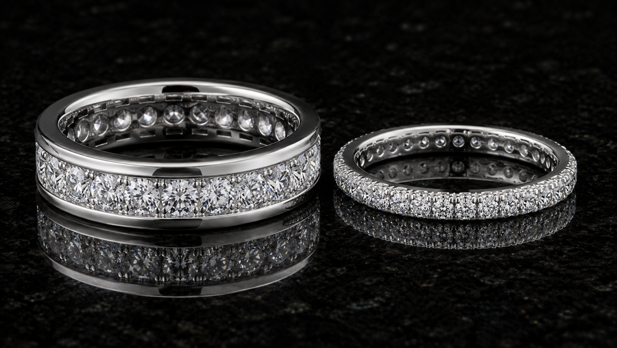 Eternity His and Hers Wedding Bands: The Complete Guide