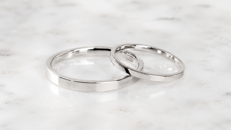 Thin His and Hers Wedding Bands: The Complete Slim & Minimalist Guide