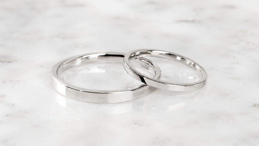 Thin His and Hers Wedding Bands: The Complete Slim & Minimalist Guide