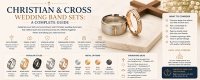 Christian & Cross Wedding Band Sets: A Complete Guide