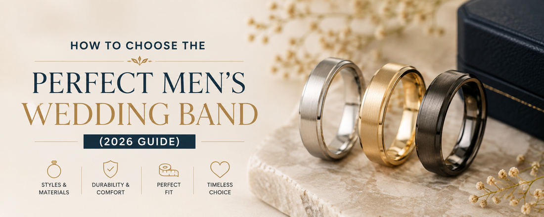 How to Choose the Perfect Men's Wedding Band (2026 Guide)