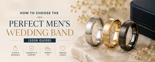 How to Choose the Perfect Men's Wedding Band (2026 Guide)