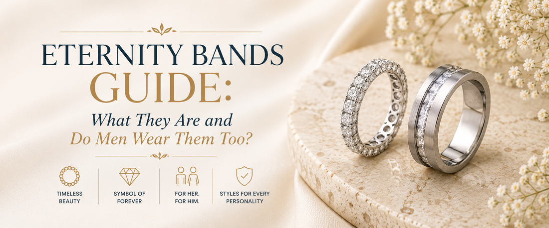 Eternity Bands Guide: What They Are and Do Men Wear Them Too?