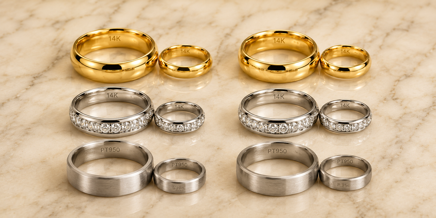 His and Hers Wedding Ring Sets: 18 Matching Couples Sets for 2026
