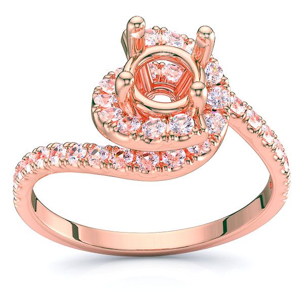 Texas Halo Engagement Ring