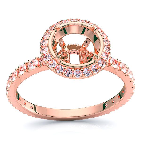 Virginia Halo Engagement Ring
