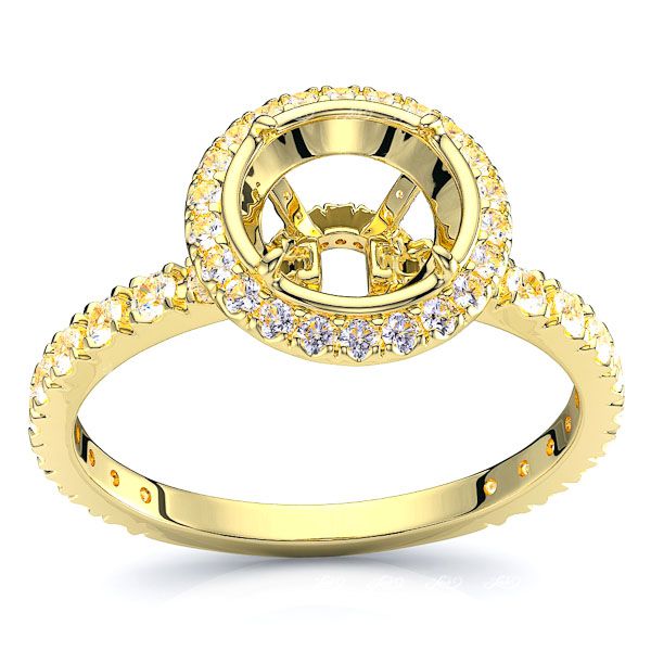 Virginia Halo Engagement Ring