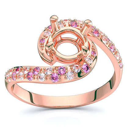 Rose Diamond and Pink Sapphire