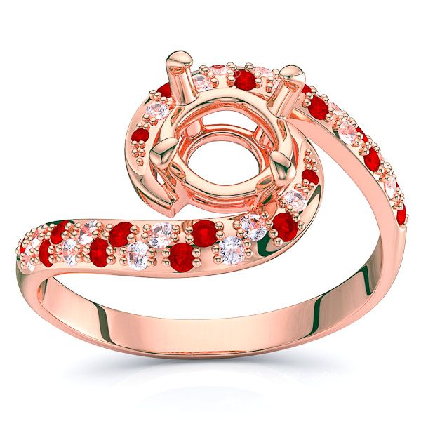 Rose Diamond and Ruby