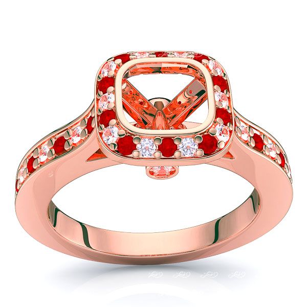 Rose Diamond and Ruby
