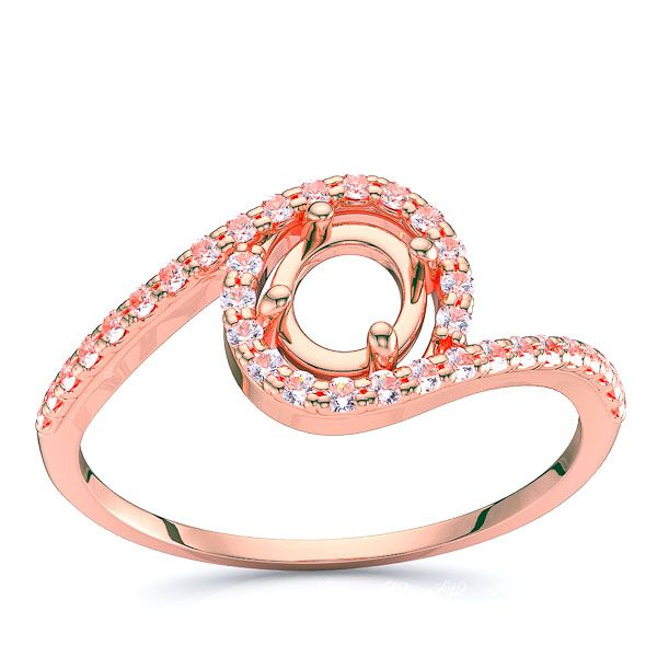 Idaho Halo Engagement Ring