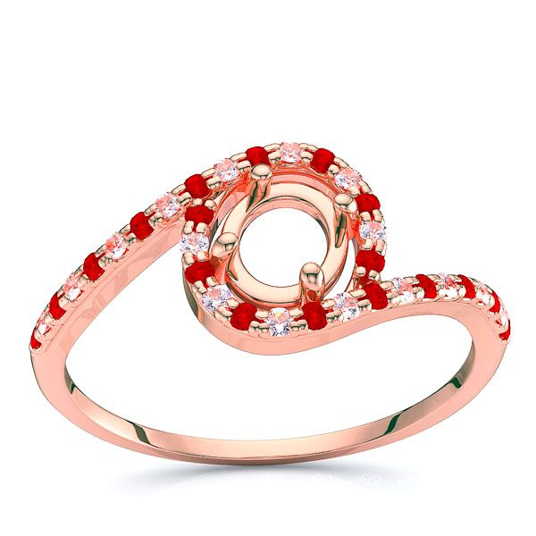 Rose Diamond and Ruby
