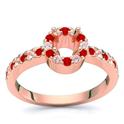 Rose Diamond and Ruby