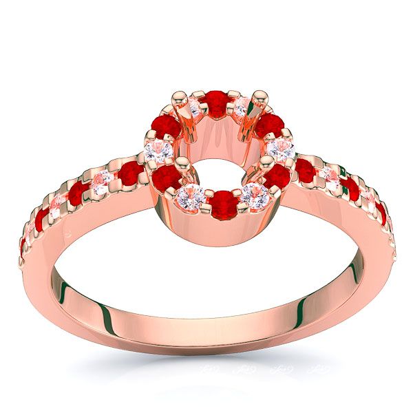 Rose Diamond and Ruby