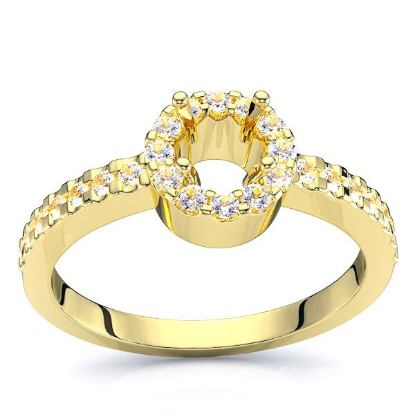 Maryland Halo Engagement Ring