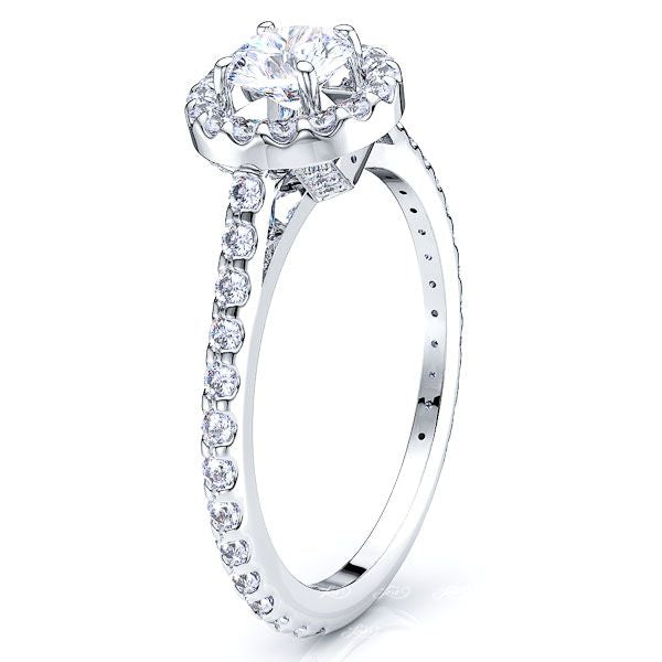 Oregon Halo Engagement Ring