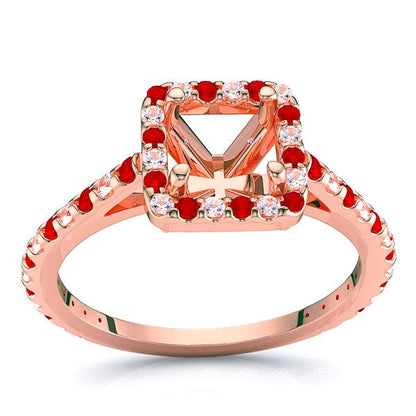 Rose Diamond and Ruby