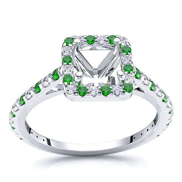 White Diamond and Emerald
