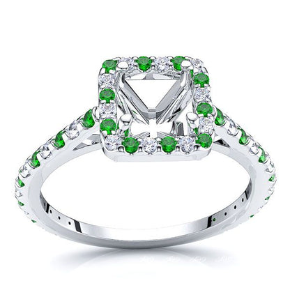 White Diamond and Emerald