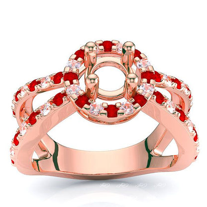 Rose Diamond and Ruby