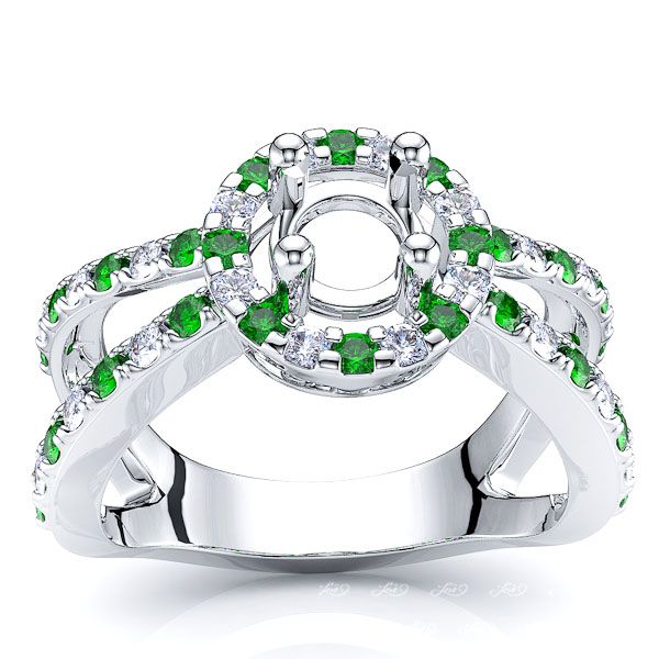 White Diamond and Emerald