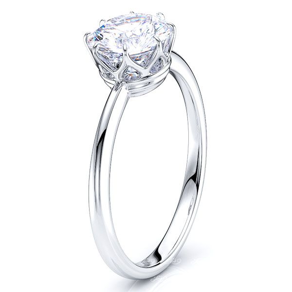 Cincinnati Crown Solitaire Engagement Ring