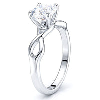 New York Infinity Solitaire Engagement Ring
