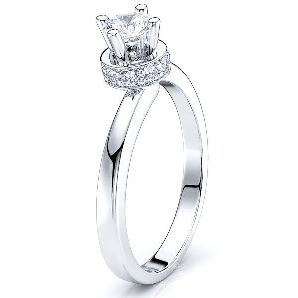 Memphis Solitaire Engagement Ring