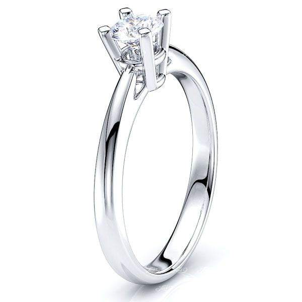 Buffalo Solitaire Engagement Ring