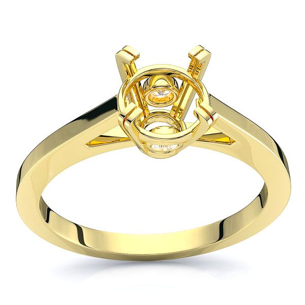 Oklahoma City Solitaire Engagement Ring