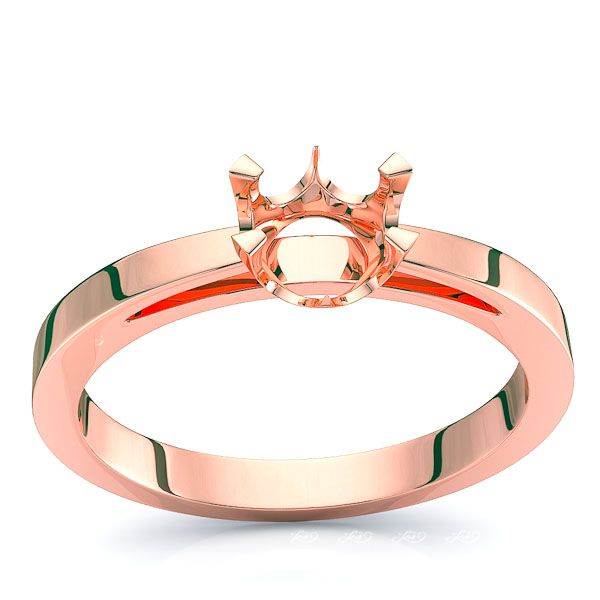Solitaire Aurora  Engagement Ring